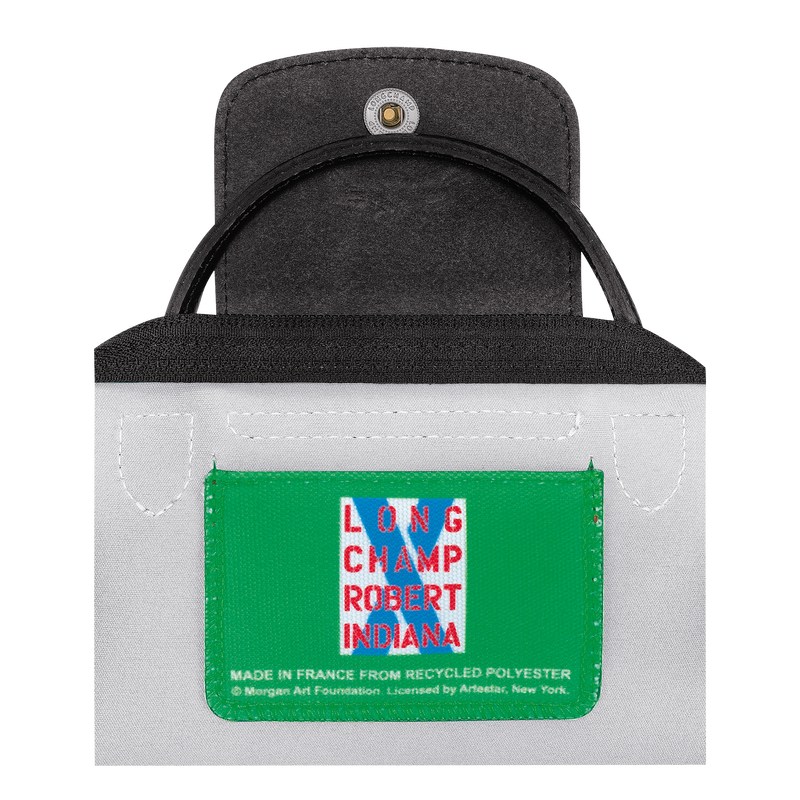 Longchamp Longchamp X Robert Indiana Pouch Kırmızı Lacivert | 46059-LISG