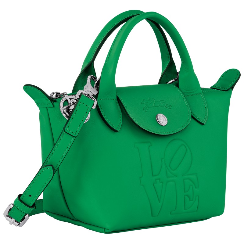 Longchamp Longchamp X Robert Indiana Xs Handbag Yeşil | 07982-KOWT