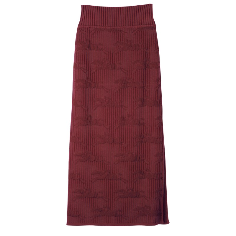 Longchamp Midi Skirt Sienna | 98534-RDZF