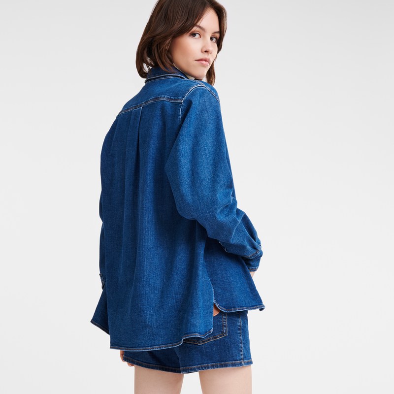 Longchamp Shirt Denim | 21406-PAIR