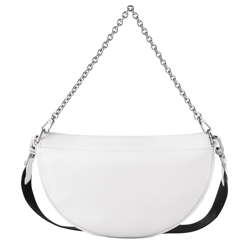 Longchamp Smile S Crossbody Bag Beyaz | 84795-OLHP