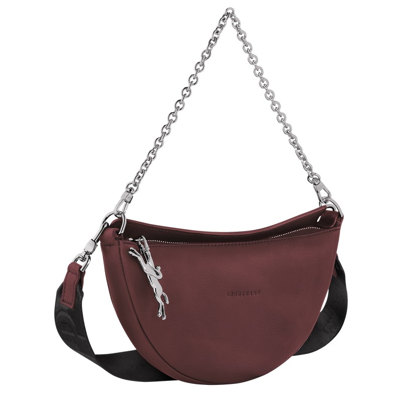 Longchamp Smile S Crossbody Bag Plum | 58934-TLAI