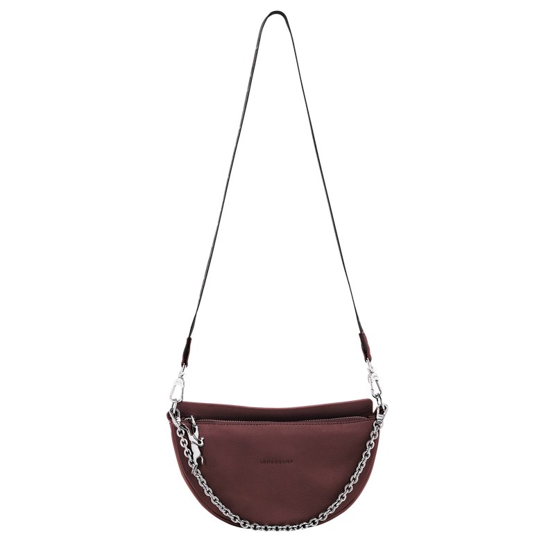 Longchamp Smile S Crossbody Bag Plum | 58934-TLAI