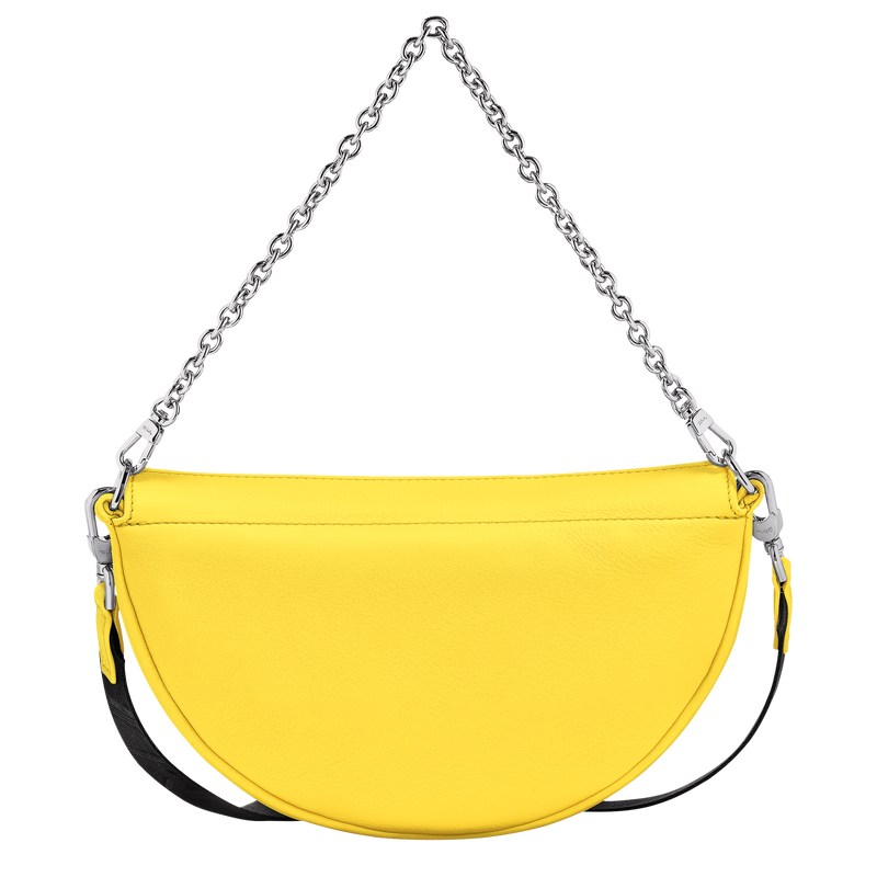 Longchamp Smile S Crossbody Bag Sarı | 41302-RKJH