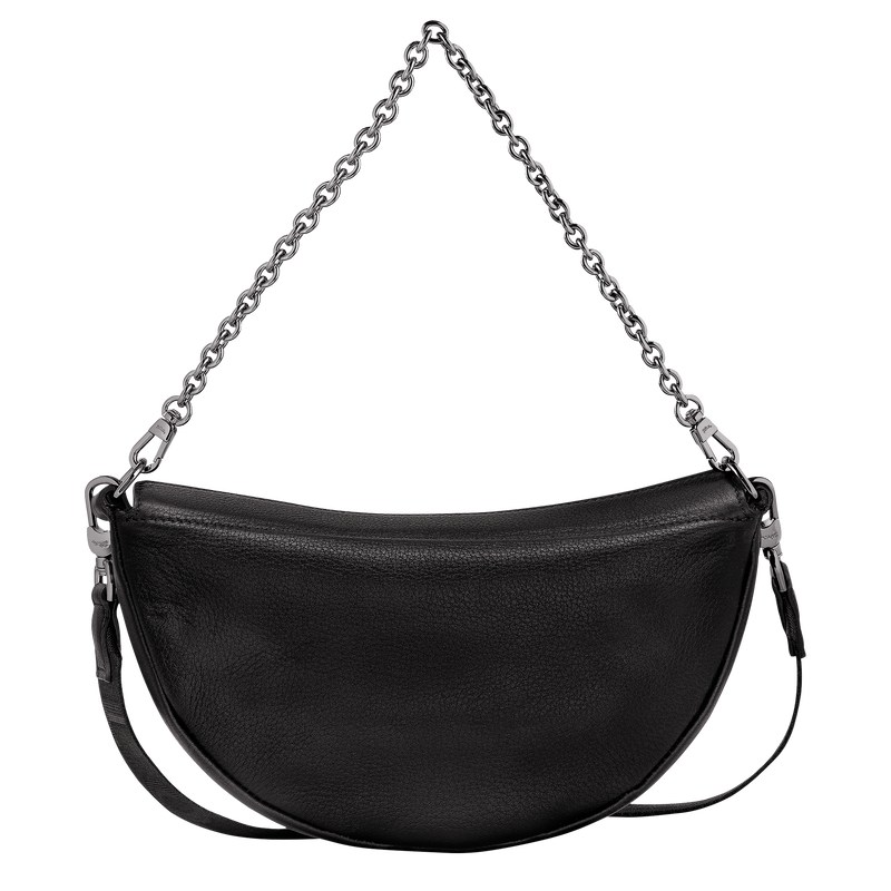 Longchamp Smile S Crossbody Bag Siyah | 47269-USXD