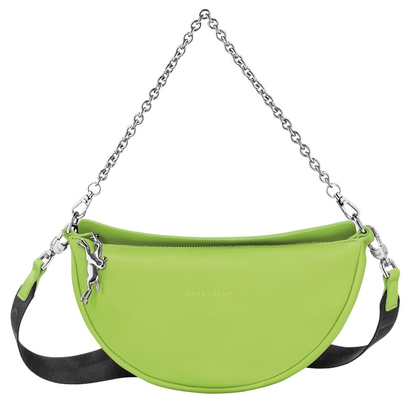 Longchamp Smile S Crossbody Bag Yeşil Açık | 75813-MSYV