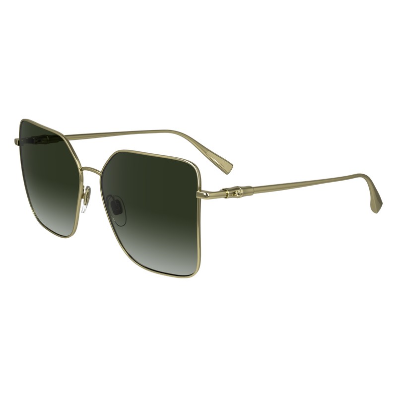 Longchamp Sunglasses Altın Haki | 14287-PZYC