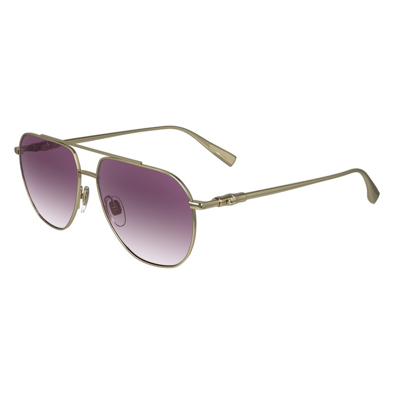 Longchamp Sunglasses Altın Pembe | 30947-AYPS