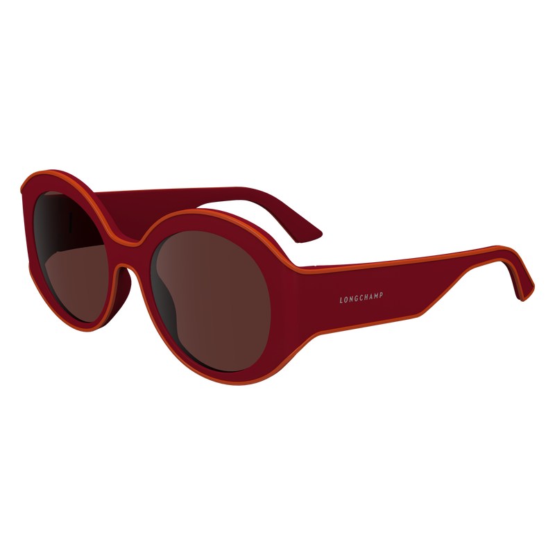 Longchamp Sunglasses Kırmızı Lacivert | 57164-XHZF