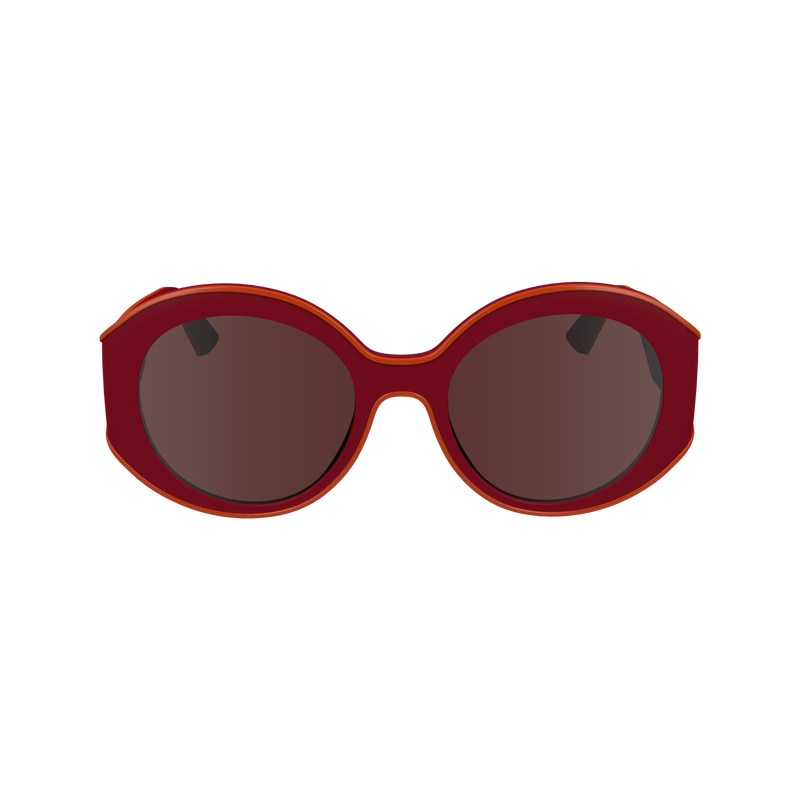 Longchamp Sunglasses Kırmızı Lacivert | 57164-XHZF