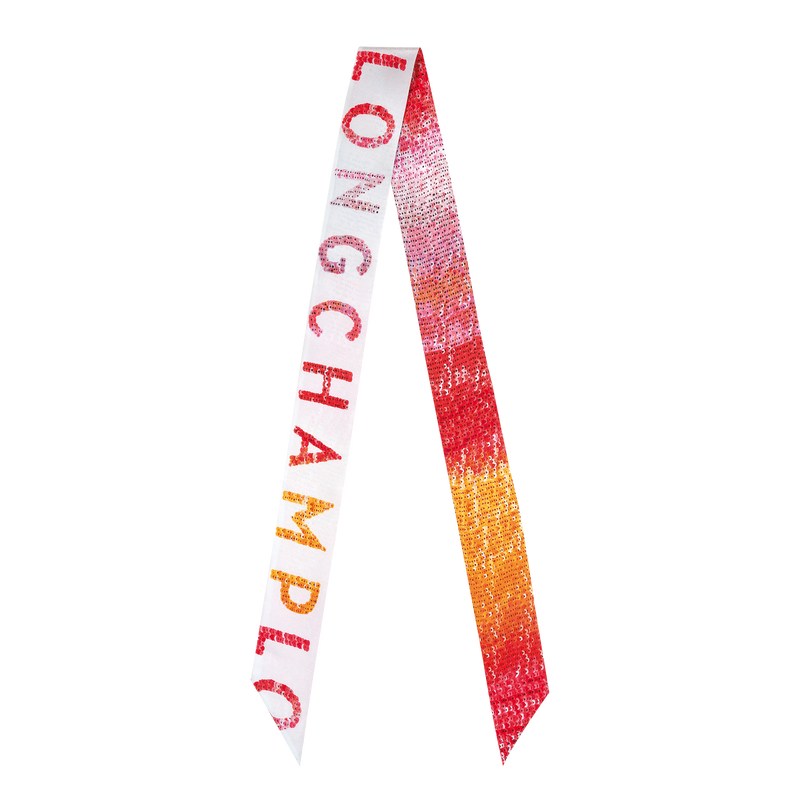 Longchamp Sunset Glitters Headband Strawberry | 92803-WCON