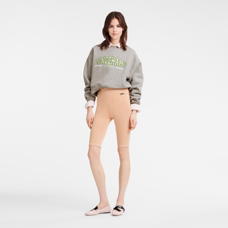 Longchamp Sweatshirt Gri | 24186-OJQF