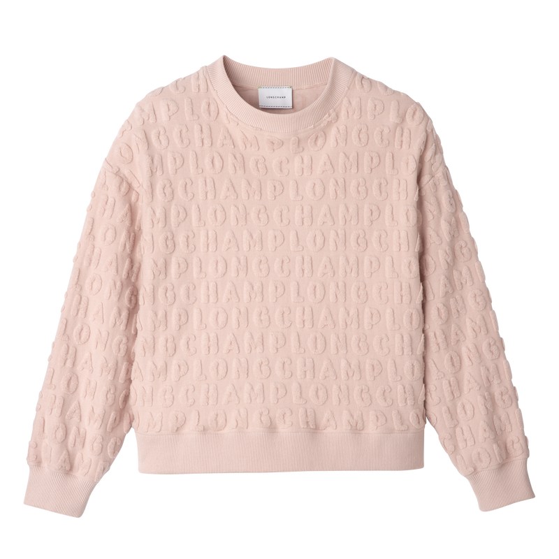 Longchamp Sweatshirt Nude | 60584-YOUA