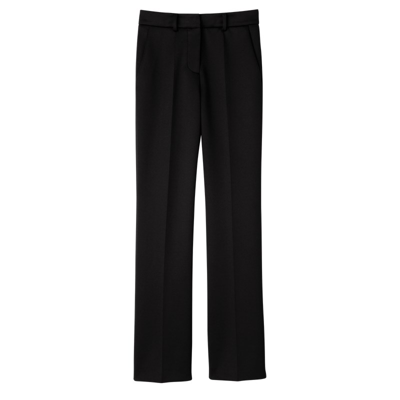 Longchamp Trousers Siyah | 14298-BFNM