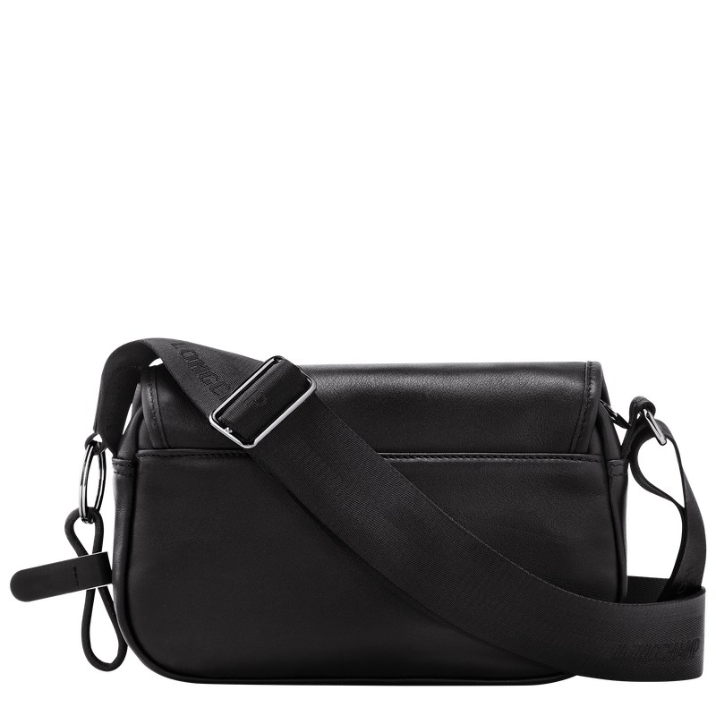 Longchamp Très Paris S Crossbody Bag Siyah | 93528-SVPM