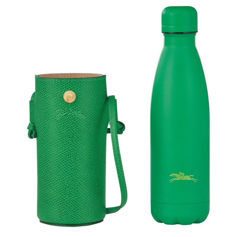 Longchamp Épure Bottle Holder Yeşil | 58213-SFYN