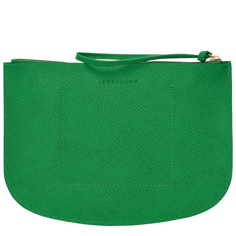 Longchamp Épure Pouch Yeşil | 86025-XDAI