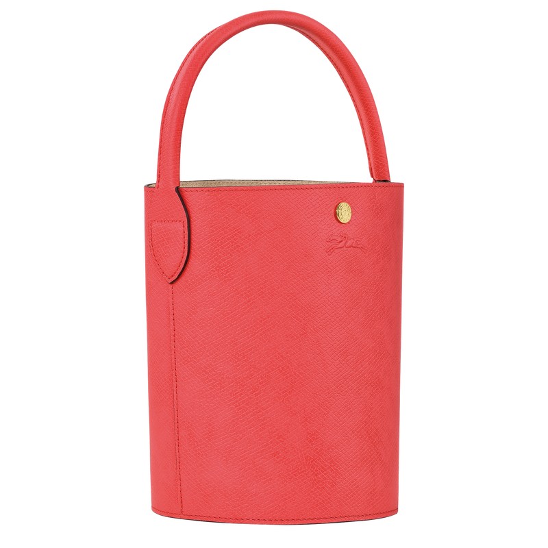 Longchamp Épure S Bucket Bag Strawberry | 28705-RESW