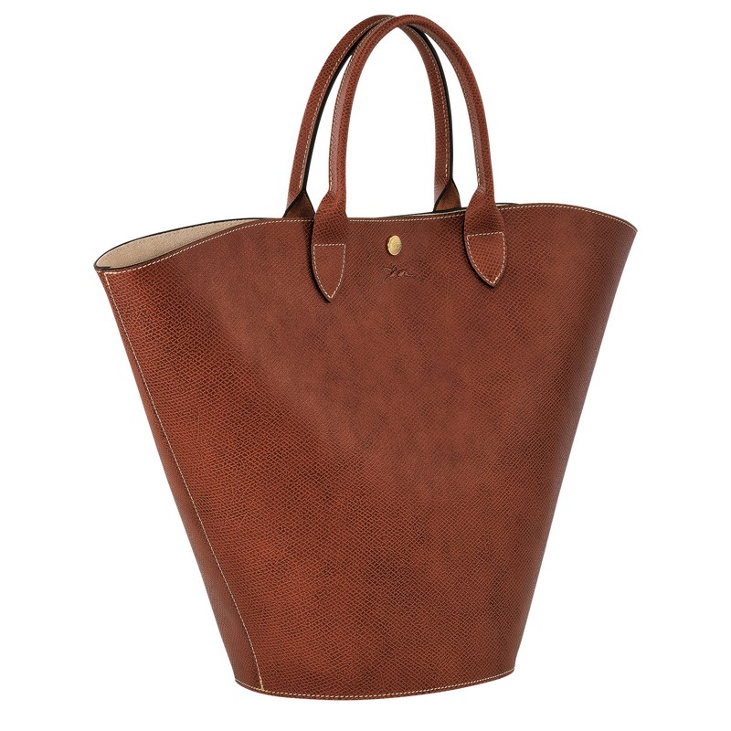 Longchamp Épure Xl Tote Bag Kahverengi | 346-IBYXCN