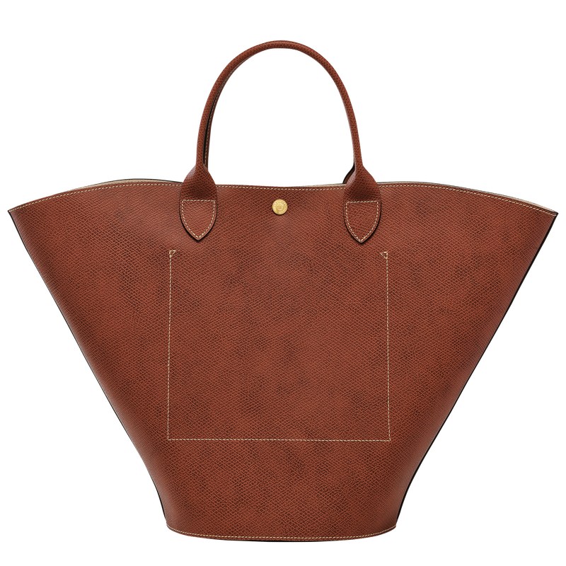 Longchamp Épure Xl Tote Bag Kahverengi | 346-IBYXCN