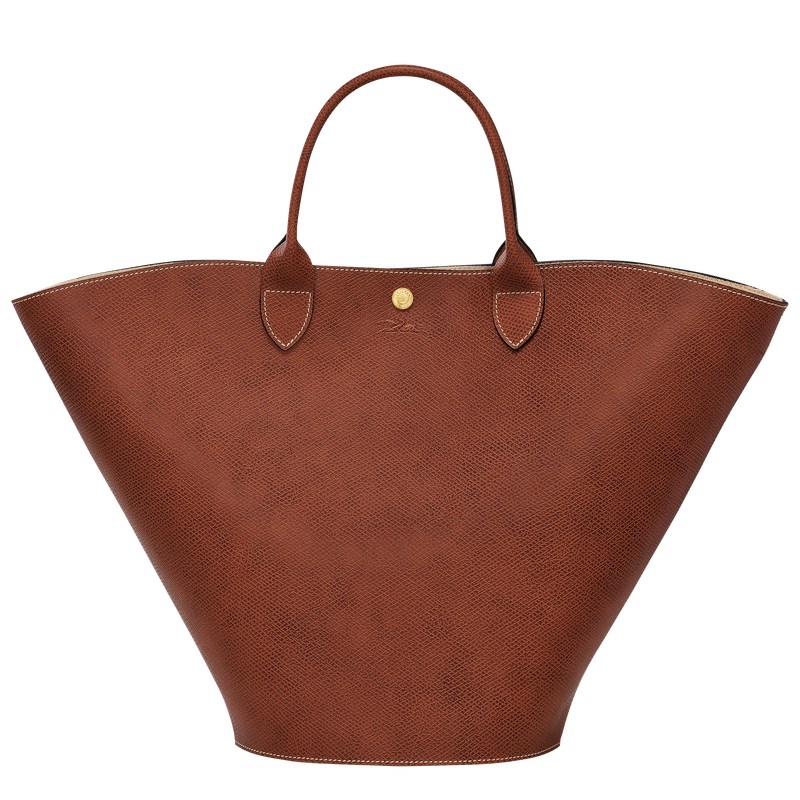 Longchamp Épure Xl Tote Bag Kahverengi | 346-IBYXCN