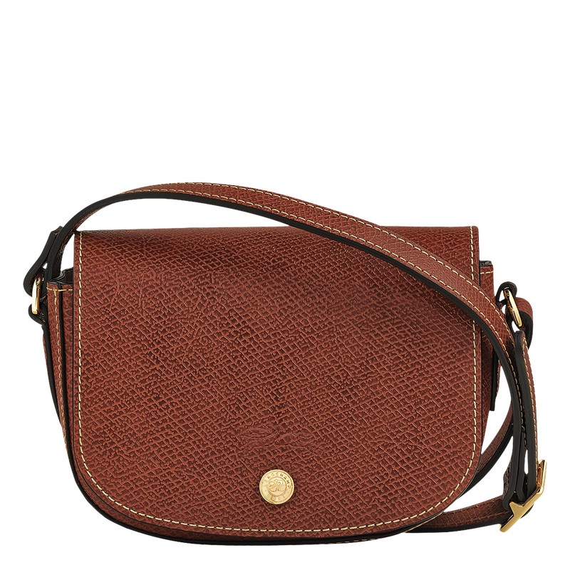 Longchamp Épure Xs Crossbody Bag Kahverengi | 41523-HIYP