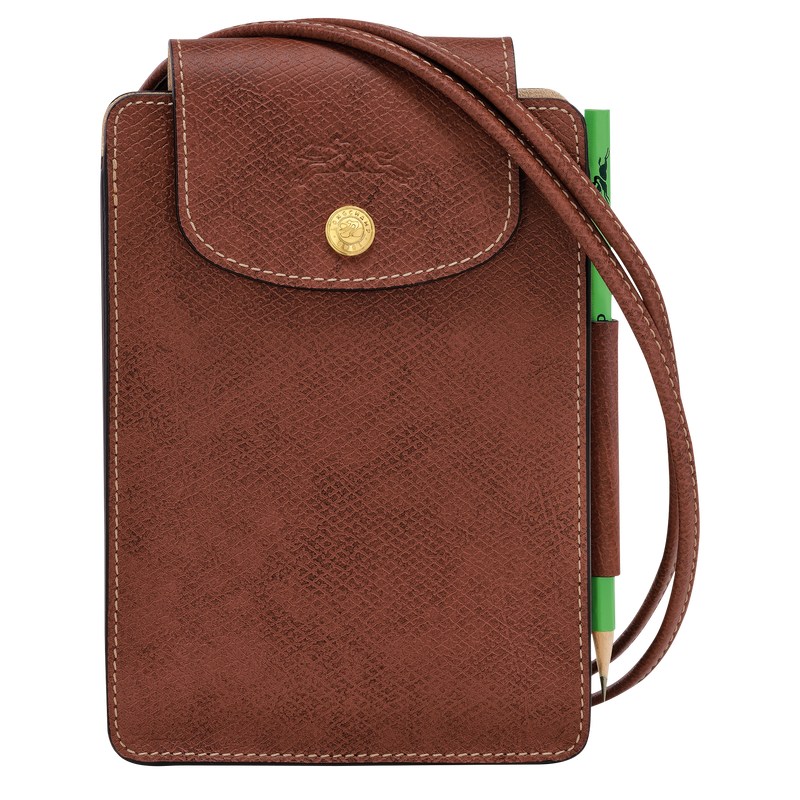 Longchamp Épure Xs Crossbody Bag Kahverengi | 40978-IAKF